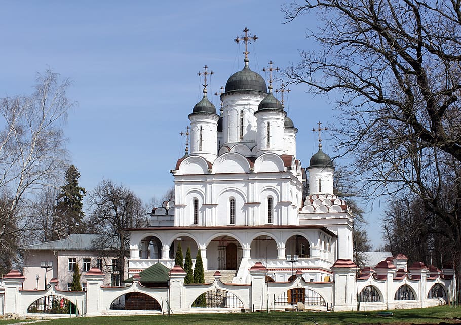 transfiguration church, bol'shiye vyazemy zakharovo, zakharovo-vyazemy, HD wallpaper