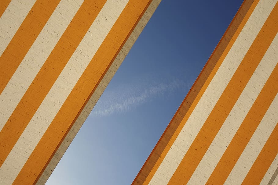 architecture, building, infrastructure, establishment, stripes HD wallpaper