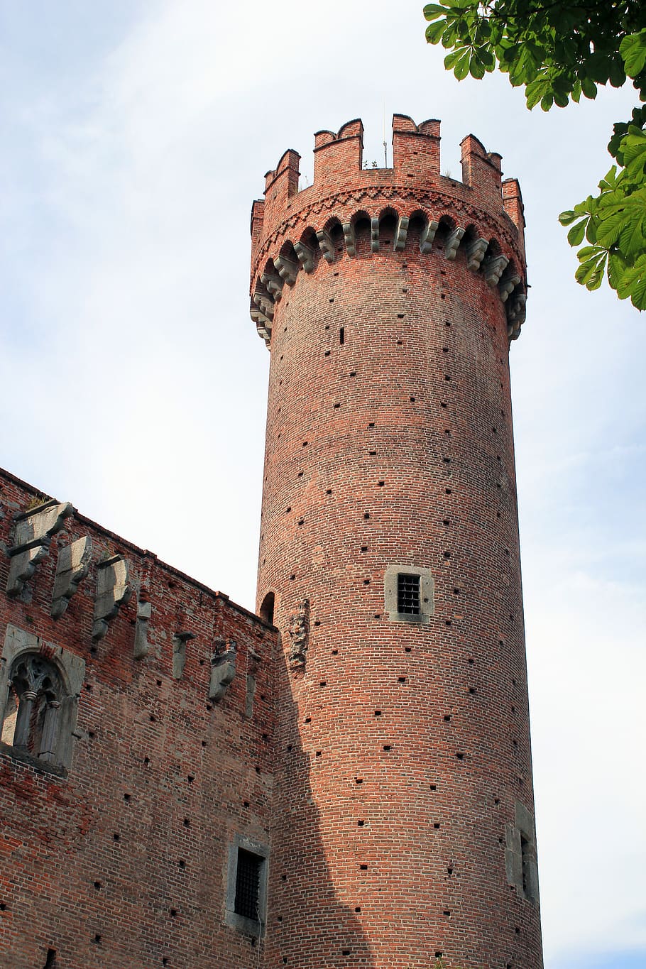 Red Castle Tower, ancient, architecture, building, fortress, landmark