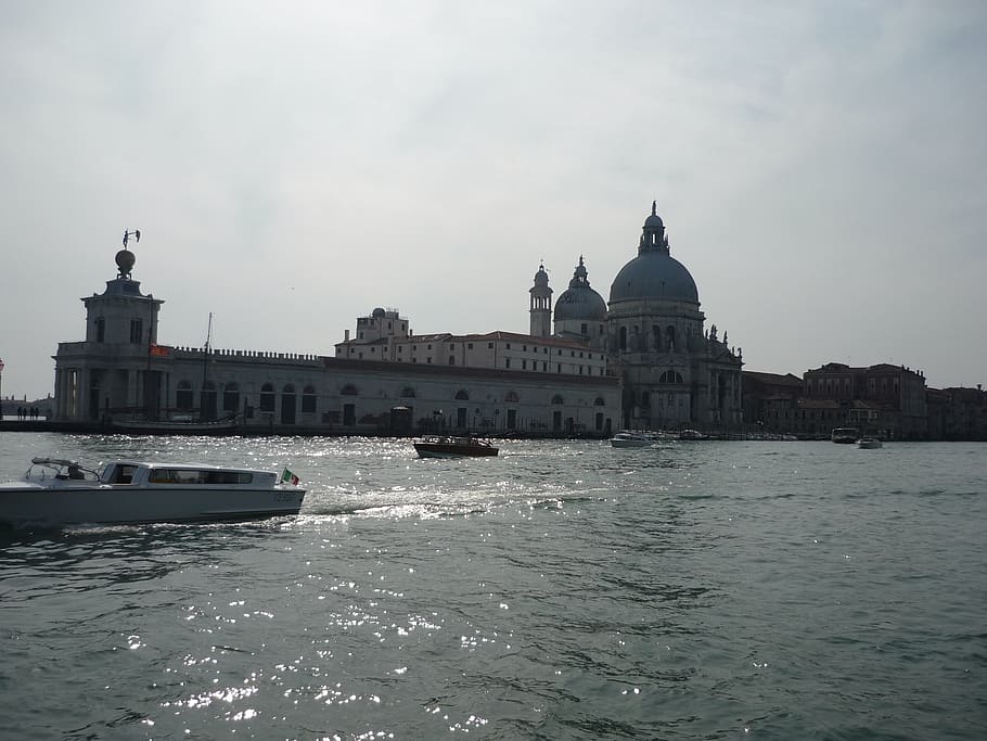 venice, italy, river, water, built structure, architecture HD wallpaper