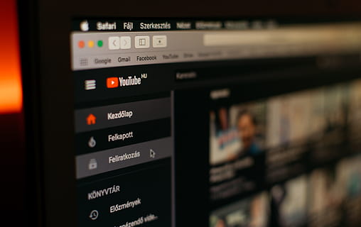 Youtube website screengrab, close-up, indoors, technology, no people HD wallpaper