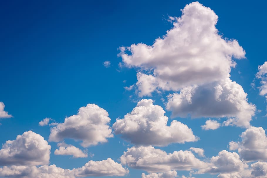 White Clouds, atmosphere, cloudscape, heaven, nature, sky, cloud - sky HD wallpaper