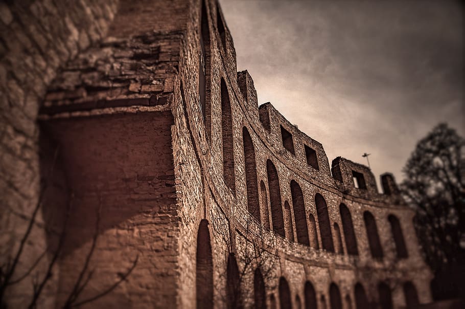 architecture, ruinenberg, ruins, potsdam, history, the past HD wallpaper