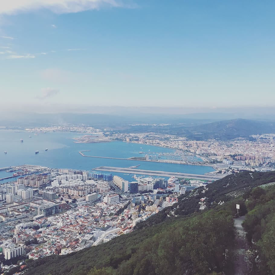 gibraltar, building exterior, architecture, built structure HD wallpaper