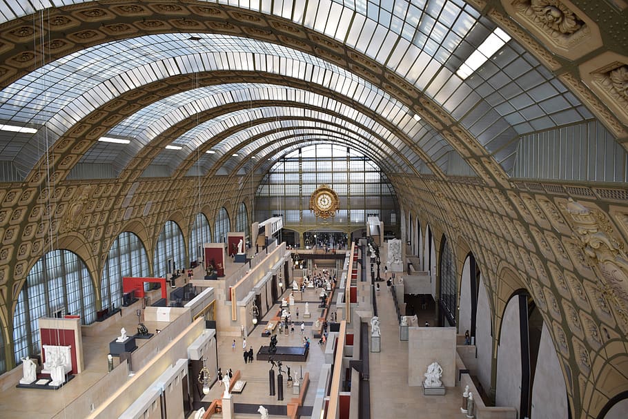 orsay, museum, paris, france, station, capital, world city, HD wallpaper