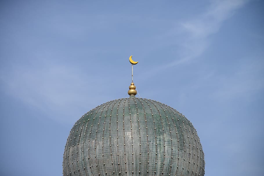 mosque, built structure, architecture, sky, building exterior HD wallpaper