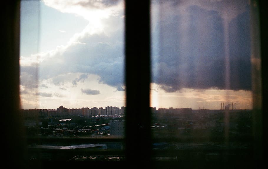 spb, cloud - sky, window, built structure, architecture, building exterior HD wallpaper