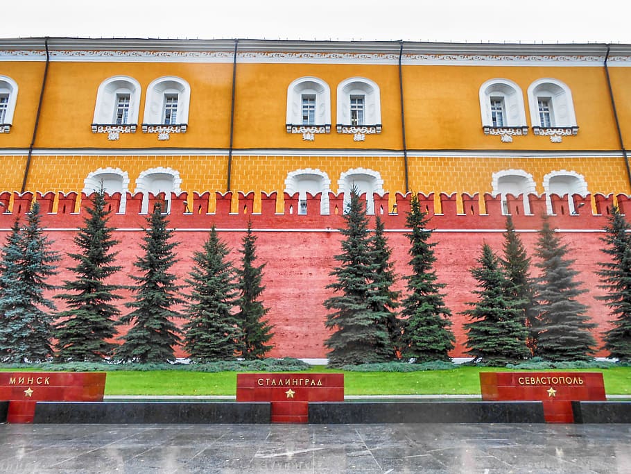 architecture, brick, building, capital, exterior, kremlin, moscow HD wallpaper