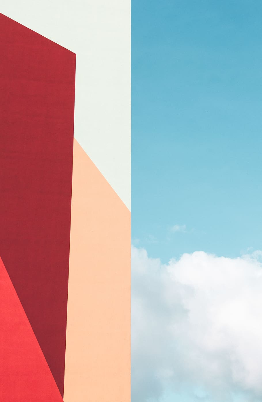 white clouds, cloud - sky, blue, no people, architecture, built structure HD wallpaper