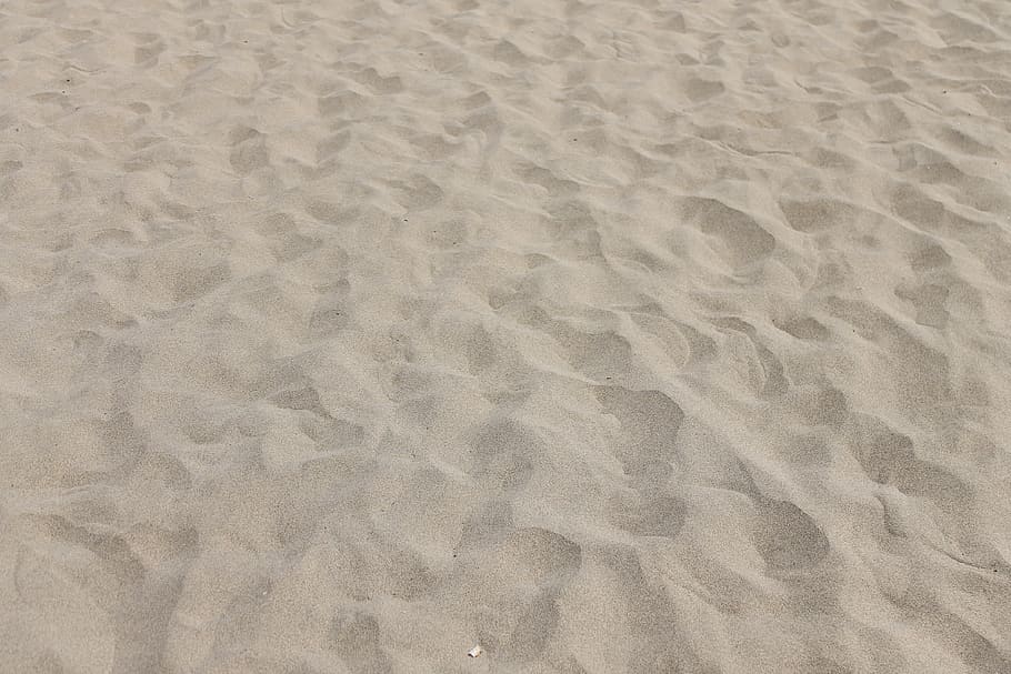 footsteps, sand, beach, holiday, coast, footprint, hiking, footprints, HD wallpaper
