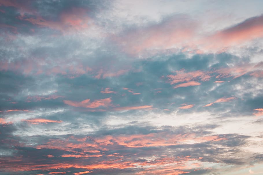 Clouds, dawn, daylight, heaven, nature, sky, cloud - sky, beauty in nature HD wallpaper