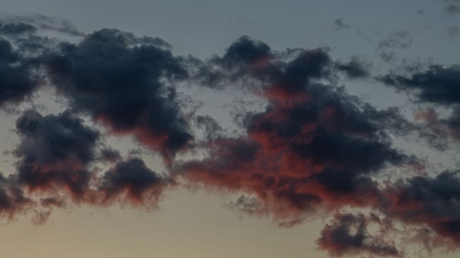 cirrus clouds, sky, nature, canada, weather, outdoors, sunset HD wallpaper