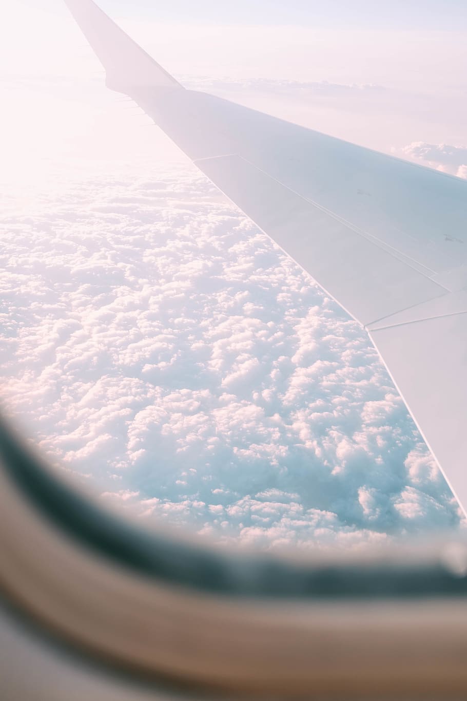 white clouds during daytime, transportation, vehicle, aircraft HD wallpaper