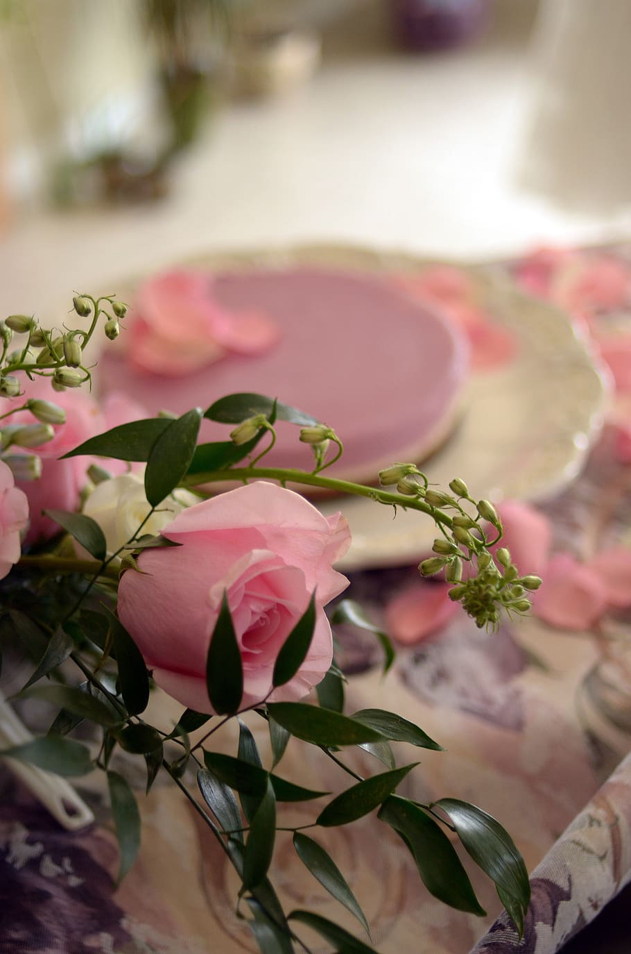flower, rose, flora, leaf, floral, beautiful, decoration, closeup HD wallpaper