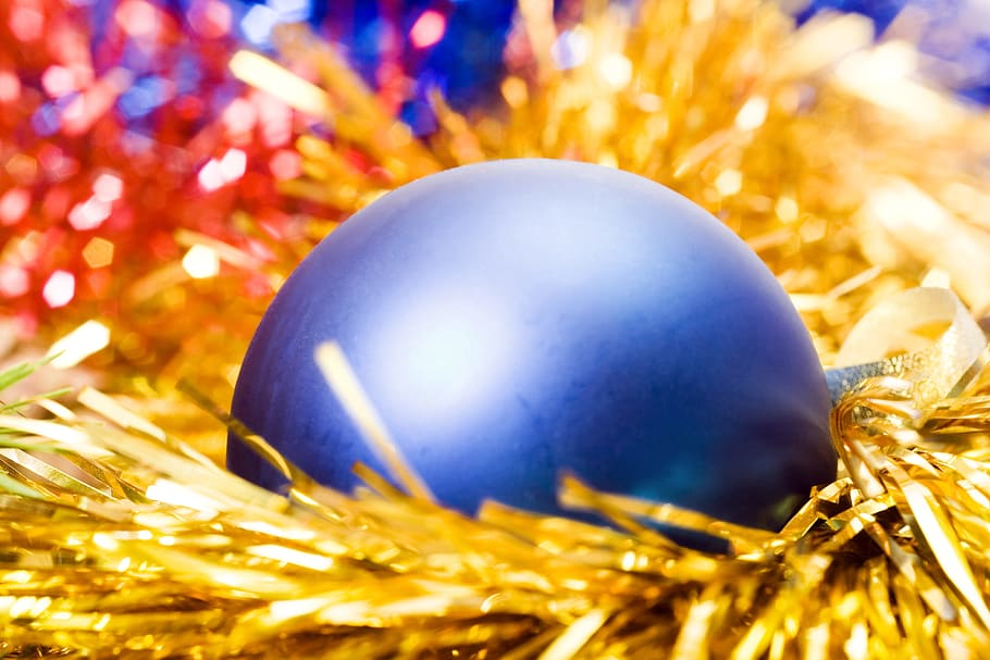 background, ball, bauble, celebration, christmas, color, decor HD wallpaper