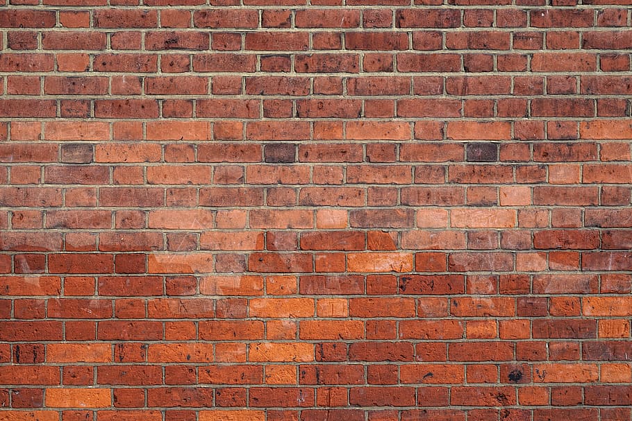 brick wall, bricks, brickwork, concrete, cube, expression, exterior HD wallpaper