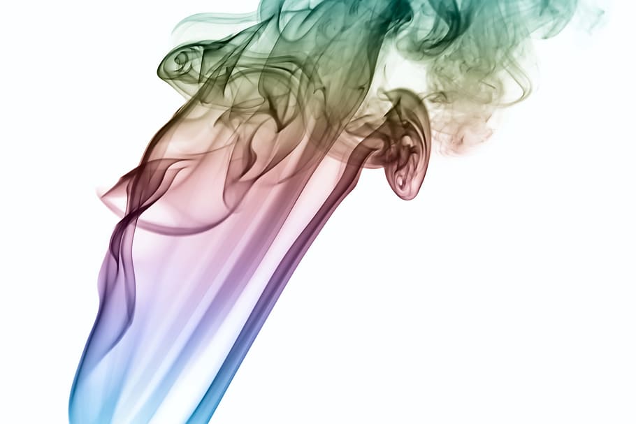abstract, aroma, aromatherapy, background, color, smell, smoke HD wallpaper