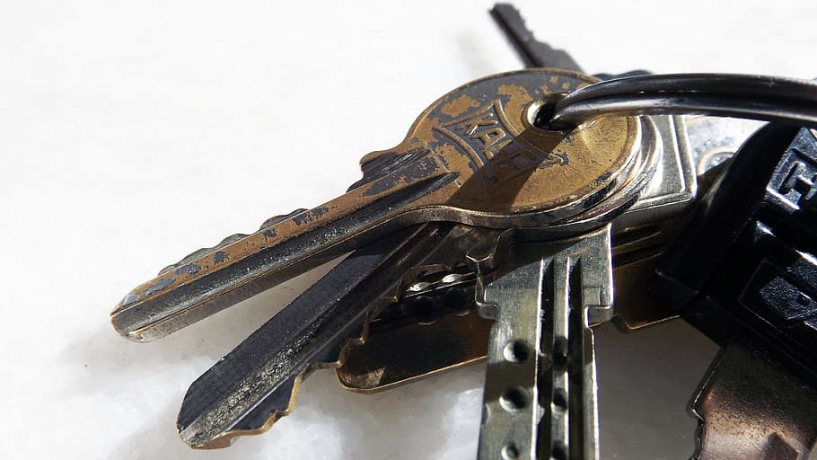 key, macro, macro key, close-up, gun, weapon, no people, metal HD wallpaper