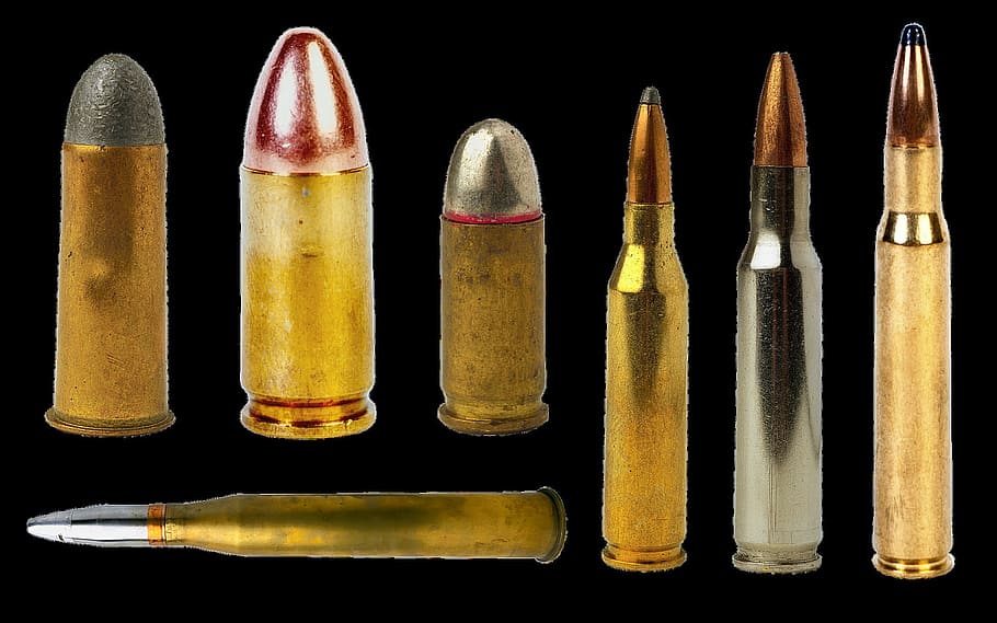 patron, metal, metallic, object, bullets, fire, studio shot HD wallpaper