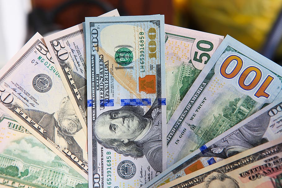 dollar, dollars, new, pile, bills, heap, debt, nobody, many HD wallpaper