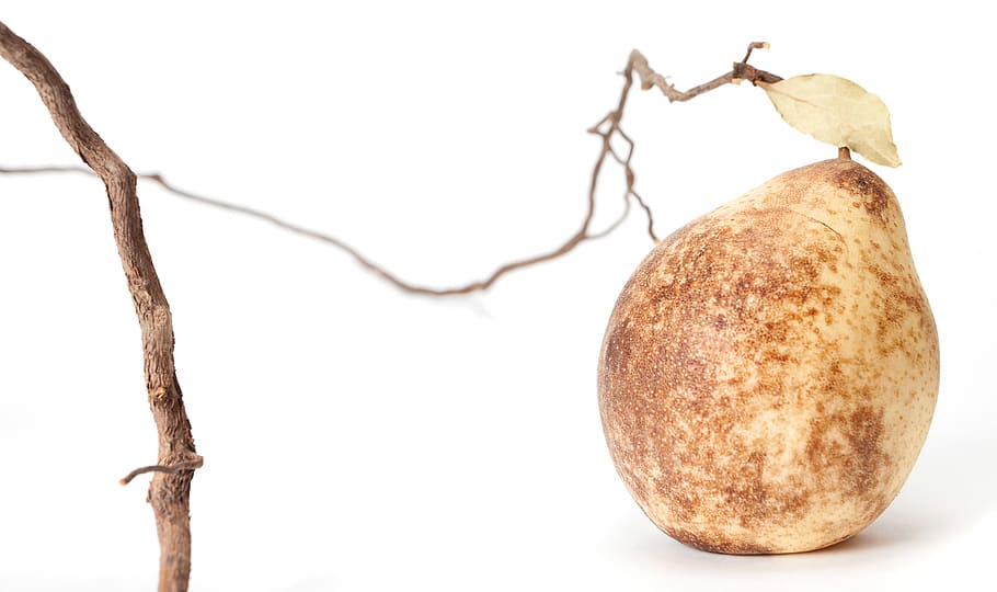 pear, pears, fruit, white, food, nobody, studio, healthy, fruity HD wallpaper