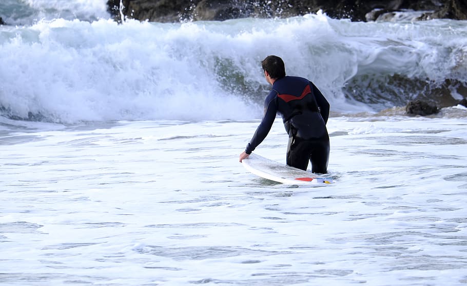decision, making up your mind, risk, sport, adventure, ocean HD wallpaper