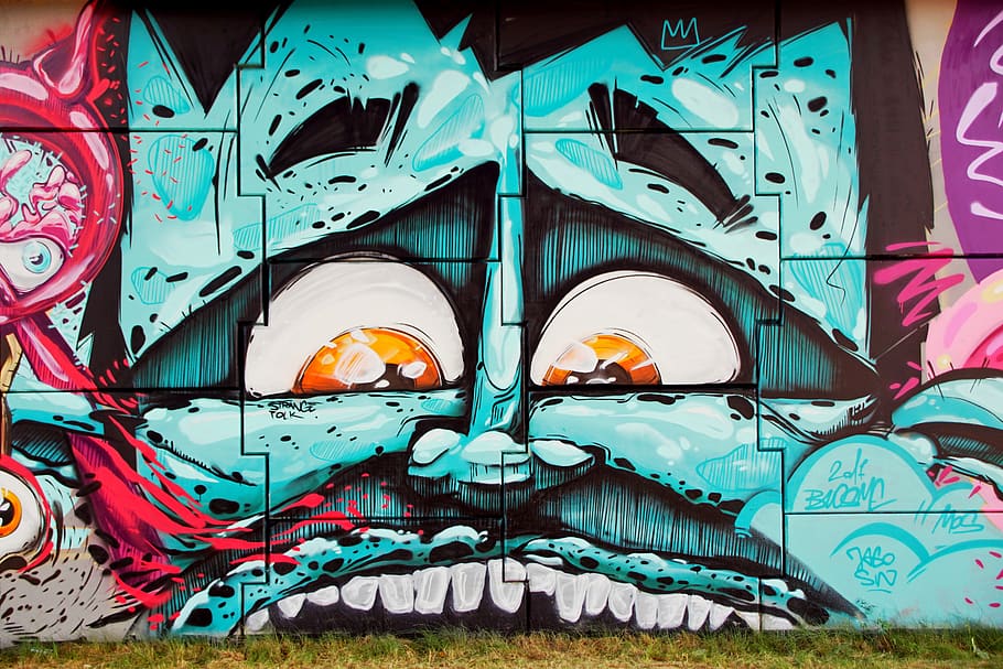 graffiti, streetart, the walls of the, the art of, design, city