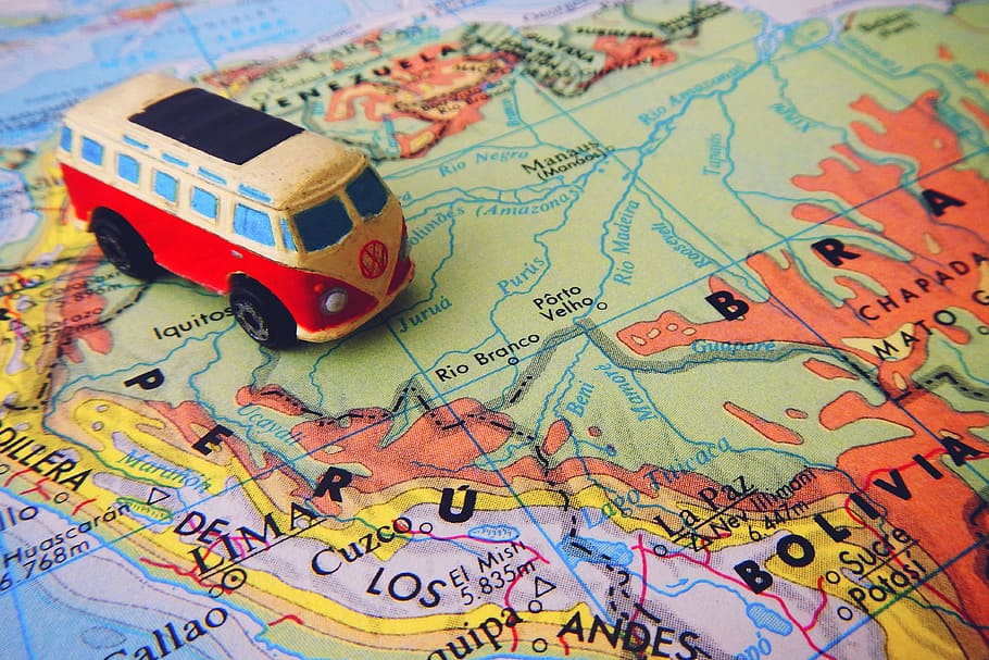 Travel Map, car, cars, hD Wallpaper, maps, toy, toys, van, vans, HD wallpaper