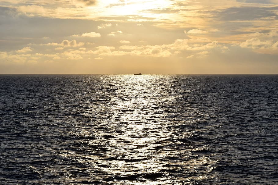 ship, lonely, sail, sailing, transport, journey, travel, river HD wallpaper