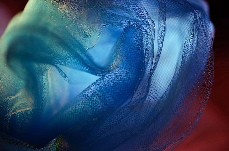 blue fabric, sari, clothing, close-up, human body part, one person HD wallpaper