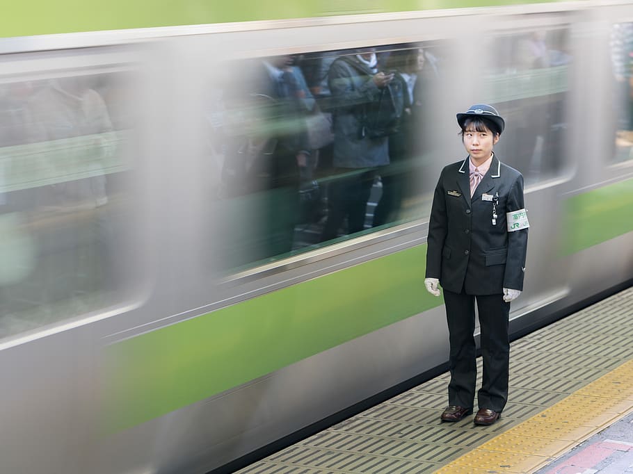 motion, trains, subway, railway, transport, station, travel HD wallpaper