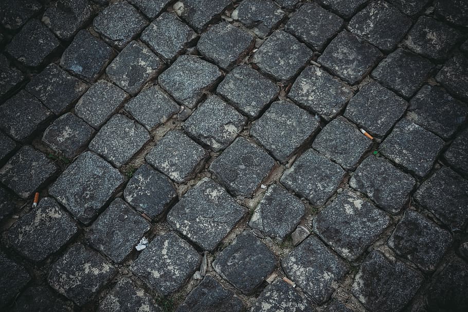 stone, block, floor, tile, backgrounds, pattern, full frame HD wallpaper