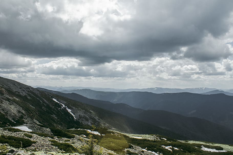 cloud - sky, mountain, beauty in nature, scenics - nature, tranquil scene HD wallpaper