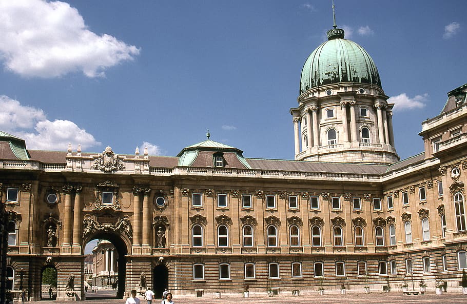 hungary, budapest, palace, architecture, building exterior HD wallpaper