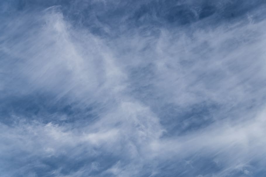 clouds, white, blue, fluffy, delicate, weather, pattern, sky HD wallpaper