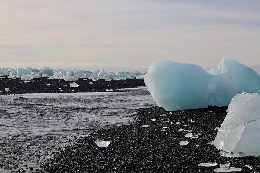 iceland, winter, cold temperature, snow, scenics - nature, frozen HD wallpaper