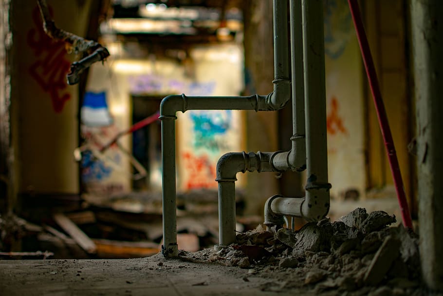 lost place, architecture, lapsed, forget, weathered, ailing HD wallpaper