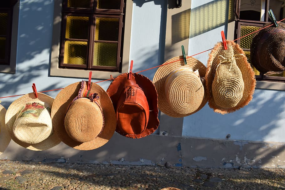 serbia, belgrade, hanging, no people, day, sunlight, hat, shadow HD wallpaper