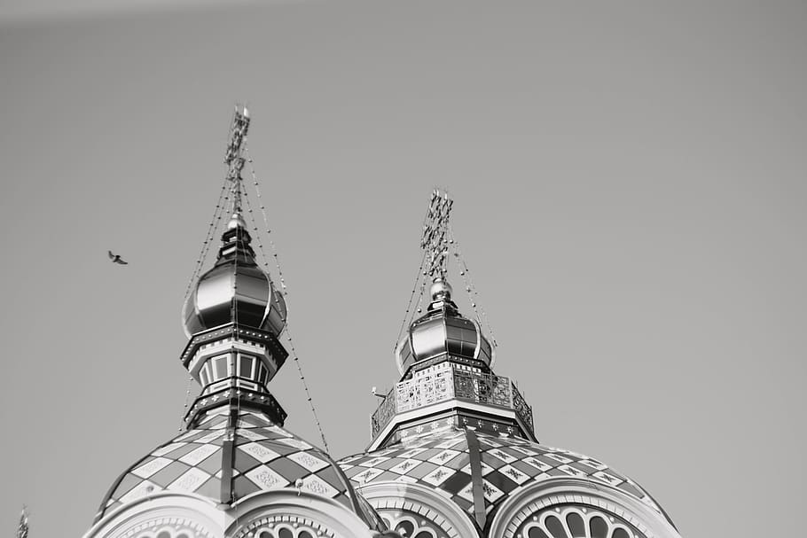 spire, tower, architecture, steeple, building, dome, church HD wallpaper