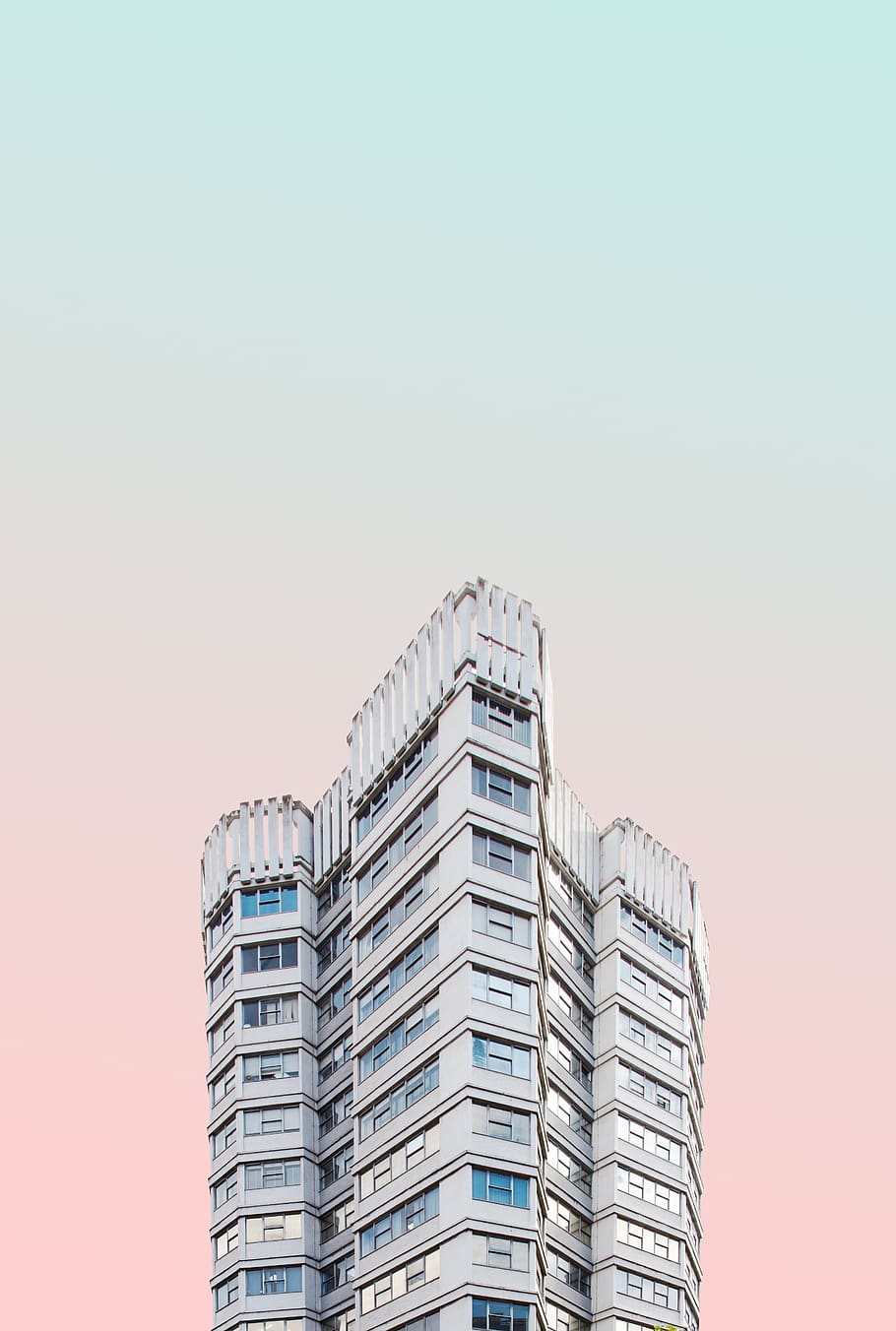 gray concrete building, built structure, building exterior, architecture HD wallpaper