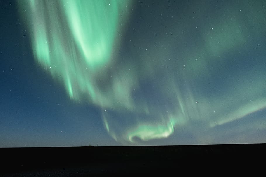 Northern borealis, nature, outdoors, aurora, night, landscape HD wallpaper