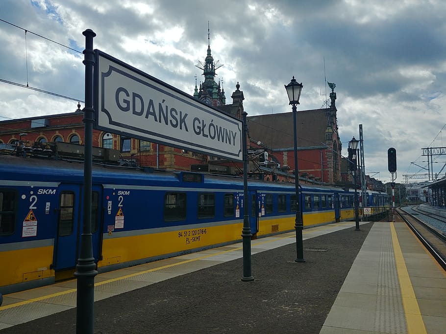poland, gdańsk, dworcowa 1a, transportation, public transportation, HD wallpaper