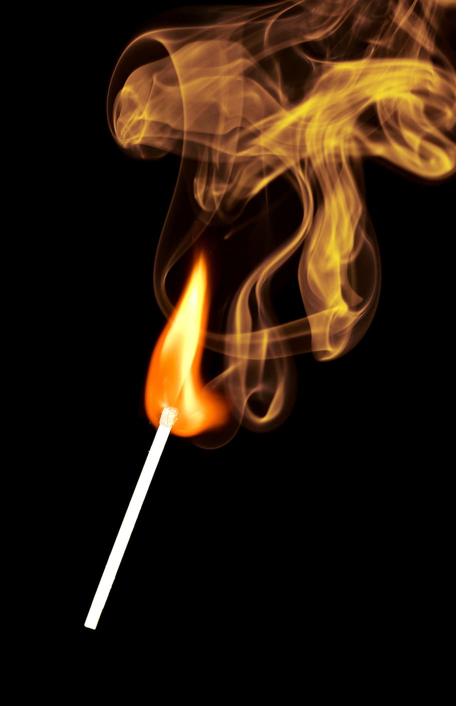 con2011, black, burn, fire, flame, flaming, isolated, smoke HD wallpaper