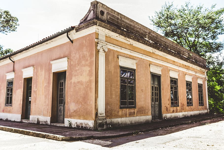 building, old building, built structure, building exterior HD wallpaper