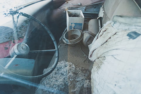 torn, grease, wheel, road, roadtrip, alone, empty, unwanted HD wallpaper