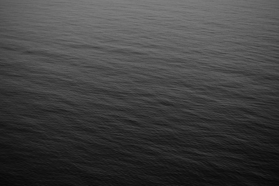 HD wallpaper: ocean, grey, background, black, black and white, sea, water |  Wallpaper Flare