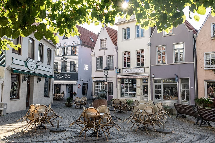 bremen, schnoor, historic center, places of interest, tourism