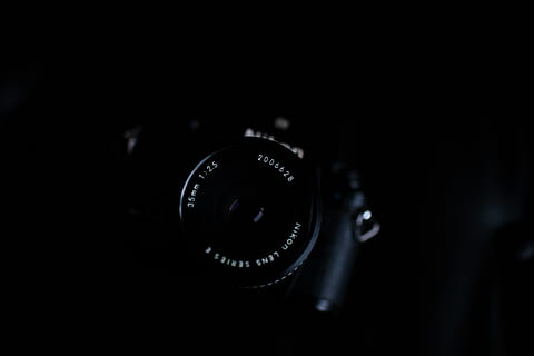 black DSLR camera, electronics, camera lens, photography, digital camera HD wallpaper