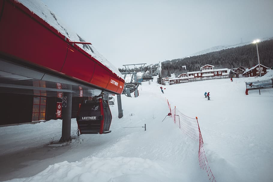 sweden, åre, cold temperature, winter, snow, nature, sport HD wallpaper