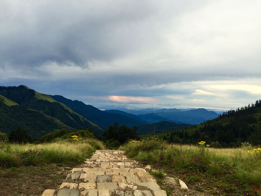 nepal, poon hill(3, scenics - nature, mountain, sky, beauty in nature HD wallpaper
